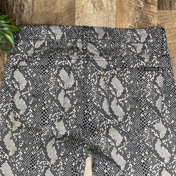 Hudson Skinny Pants Snakeskin Print Nico mid-rise - Picture 3 of 10